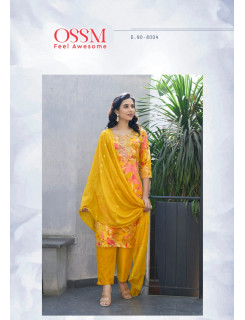 Ossm Muskan Vol 8 Printed Salwar Kameez Catalog at Wholesale Rate