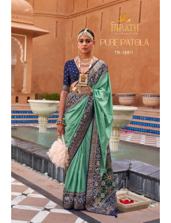 Trirath Pure Patola Wholesale Sarees Set at Wholesale Rate