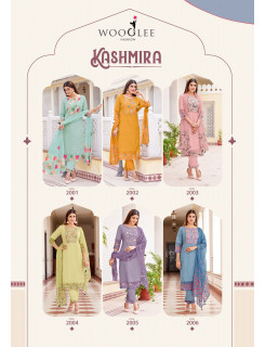 Wooglee Fashion Kashmira Cotton Salwar Kameez Catalog at Wholesale Rate Wooglee Fashion Kashmira Cotton Salwar Kameez Catalog at Wholesale Rate