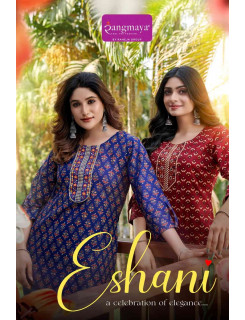 Rangmaya Eshani Ladies Tops Catalog at Wholesale Rate