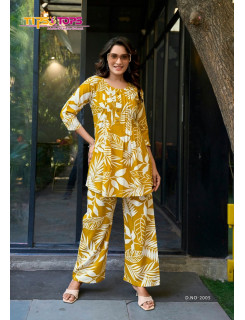 Tips And Tops Viona Vol 2 Co Ord Set Catalog at Wholesale Rate Tips And Tops Viona Vol 2 Co Ord Set Catalog at Wholesale Rate