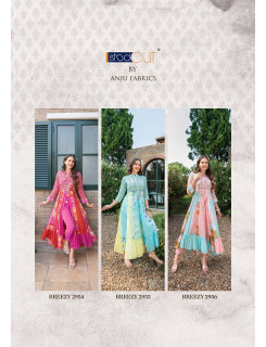 Anju Fabrics Breezy Vol 2 Kurtis With Bottom Catalog at Wholesale Rate Anju Fabrics Breezy Vol 2 Kurtis With Bottom Catalog at Wholesale Rate