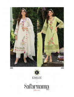 Kailee Fashion Safarnama Vol 6 Cotton Salwar Kameez Catalog at Wholesale Rate Kailee Fashion Safarnama Vol 6 Cotton Salwar Kameez Catalog at Wholesale Rate