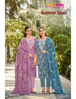 Tips And Tops Summer Saga Printed Salwar Kameez Catalog at Wholesale Rate Tips And Tops Summer Saga Printed Salwar Kameez Catalog at Wholesale Rate