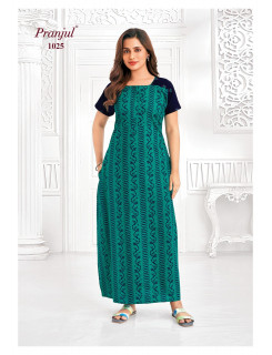 Pranjul Pragati Nighty Vol 10 Night Dress Catalog at Wholesale Rate