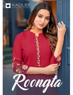 Kadlee Roongta Kurtis With Bottom Catalog at Wholesale Rate Kadlee Roongta Kurtis With Bottom Catalog at Wholesale Rate