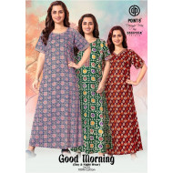 Deeptex Point 8 Good Morning Vol 2 Night Dress Catalog at Wholesale Rate Deeptex Point 8 Good Morning Vol 2 Night Dress Catalog at Wholesale Rate