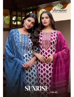 Vaniska Sunrise Vol 2 Readymade Dress Catalog at Wholesale Rate