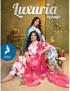 Kaya Kurti Luxuria Printed Salwar Kameez Catalog at Wholesale Rate Kaya Kurti Luxuria Printed Salwar Kameez Catalog at Wholesale Rate