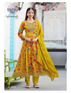 Radhika Lifestyle Anarkali Vol 6 Anarkali Suits Catalog at Wholesale Rate