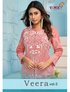 Vamika Veera Vol 3 Kurtis With Bottom Catalog at Wholesale Rate