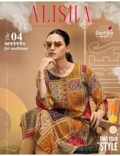 Radhika Lifestyle Alisha Vol 3 Rayon Kurti Catalog at Wholesale Rate