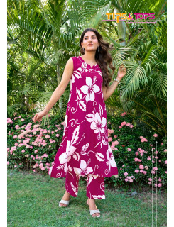 Tips And Tops Olivia Vol 2 Co Ord Set Catalog at Wholesale Rate Tips And Tops Olivia Vol 2 Co Ord Set Catalog at Wholesale Rate