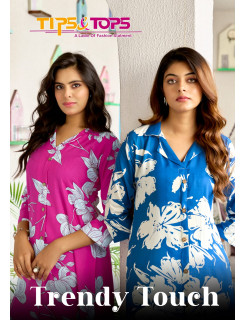 Tips And Tops Trendy Touch Co Ord Set Catalog at Wholesale Rate Tips And Tops Trendy Touch Co Ord Set Catalog at Wholesale Rate