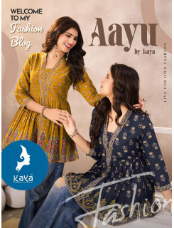 Kaya Kurti Aayu Cotton Kurtis Catalog at Wholesale Rate Kaya Kurti Aayu Cotton Kurtis Catalog at Wholesale Rate