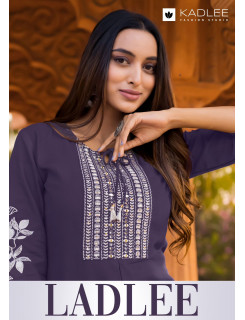 Kadlee Ladlee Rayon Kurti Catalog at Wholesale Rate Kadlee Ladlee Rayon Kurti Catalog at Wholesale Rate