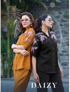 Mittoo Kurti Daizy Co Ord Set Catalog at Wholesale Rate