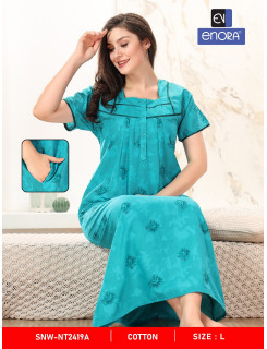 Enora Cotton Four Nighty  Night Dress Catalog At Wholesale Rate Enora Cotton Four Nighty  Night Dress Catalog At Wholesale Rate