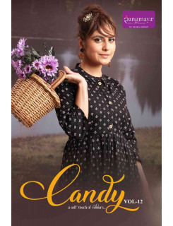 Rangmaya Candy Vol 12 Ladies Tops Catalog at Wholesale Rate