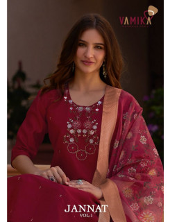 Vamika Jannat Vol 1 Readymade Dress Catalog at Wholesale Rate