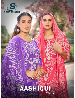 Sankheswer Ashiqui Vol 2 Printed Salwar Kameez Catalog at Wholesale Rate