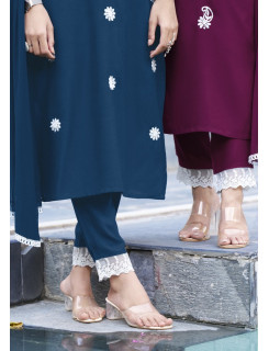 Woodee White Lotus Readymade Dress Catalog at Wholesale Rate