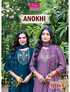 Diya Trends Anokhi Vol 3 Readymade Dress Catalog at Wholesale Rate