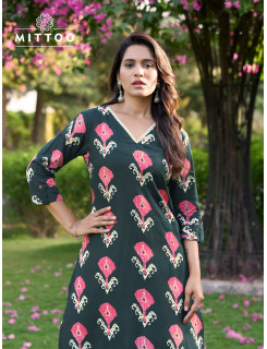 Mittoo Kurti Sulekha Vol 2 Kurtis With Bottom Catalog at Wholesale Rate Mittoo Kurti Sulekha Vol 2 Kurtis With Bottom Catalog at Wholesale Rate
