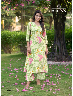 Mittoo Kurti Sulekha Vol 2 Kurtis With Bottom Catalog at Wholesale Rate Mittoo Kurti Sulekha Vol 2 Kurtis With Bottom Catalog at Wholesale Rate