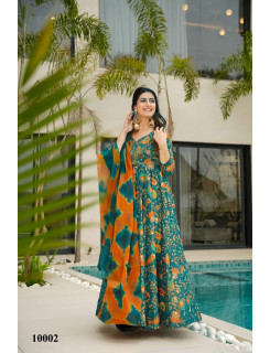 Clora Vol 10 Anarkali Kurti With Dupatta Catalog at Wholesale Rate Clora Vol 10 Anarkali Kurti With Dupatta Catalog at Wholesale Rate