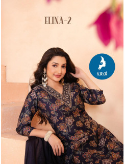 Kaya Kurti Elina Vol 2 Printed Salwar Kameez Catalog at Wholesale Rate Kaya Kurti Elina Vol 2 Printed Salwar Kameez Catalog at Wholesale Rate