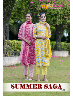 Tips And Tops Summer Saga Vol 2 Printed Salwar Kameez Catalog at Wholesale Rate Tips And Tops Summer Saga Vol 2 Printed Salwar Kameez Catalog at Wholesale Rate