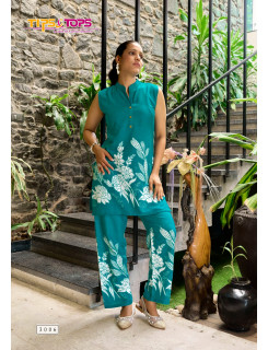Tips And Tops Summer Beauty Vol 3 Co Ord Set Catalog at Wholesale Rate Tips And Tops Summer Beauty Vol 3 Co Ord Set Catalog at Wholesale Rate