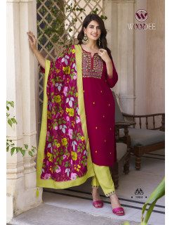 Woodee Siyoni Readymade Dress Catalog at Wholesale Rate