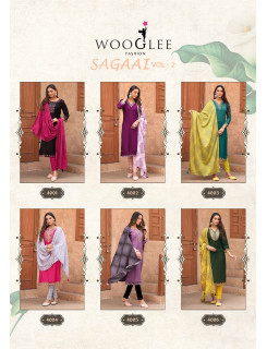 Wooglee Fashion Sagaai Vol 2 Readymade Dress Catalog at Wholesale Rate