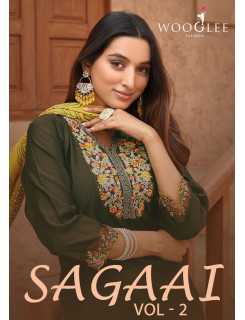 Wooglee Fashion Sagaai Vol 2 Readymade Dress Catalog at Wholesale Rate