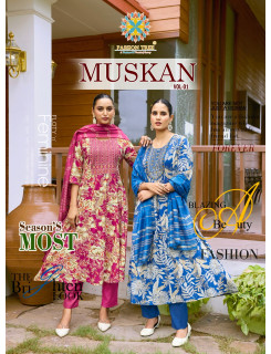 Passion Tree Muskan Vol 1 Anarkali Suits Catalog at Wholesale Rate Passion Tree Muskan Vol 1 Anarkali Suits Catalog at Wholesale Rate