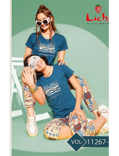 Lichi Kaira Charmee Night Dress Catalog at Wholesale Rate Lichi Kaira Charmee Night Dress Catalog at Wholesale Rate