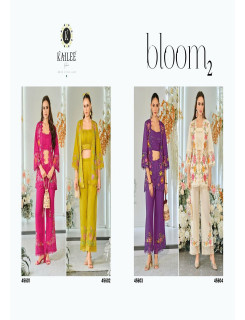 Kailee Fashion Bloom Vol 2 Designer Wedding Party Salwar Suits Catalog at Wholesale Rate Kailee Fashion Bloom Vol 2 Designer Wedding Party Salwar Suits Catalog at Wholesale Rate
