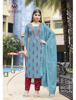 Woodee Kairaa Readymade Dress Catalog at Wholesale Rate