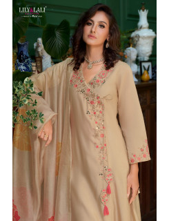 Lily Lali Angrakhha Kurti Palazzo Set With Dupatta Catalog at Wholesale Rate Lily Lali Angrakhha Kurti Palazzo Set With Dupatta Catalog at Wholesale Rate