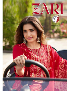 Anju Fabrics Zari Readymade Dress Catalog at Wholesale Rate