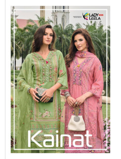 Lady Leela Kainat Embroidery Salwar Kameez Catalog at Wholesale Rate