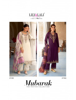 Lily Lali Mubarak Readymade Dress Catalog at Wholesale Rate