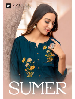 Kadlee Sumer Rayon Kurti Catalog at Wholesale Rate Kadlee Sumer Rayon Kurti Catalog at Wholesale Rate
