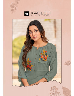 Kadlee Sumer Rayon Kurti Catalog at Wholesale Rate Kadlee Sumer Rayon Kurti Catalog at Wholesale Rate