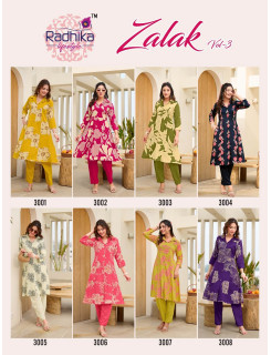 Radhika Lifestyle Zara Vol 3 Co Ord Set Catalog at Wholesale Rate Radhika Lifestyle Zara Vol 3 Co Ord Set Catalog at Wholesale Rate