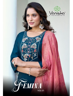 Vaniska Femina  Readymade Dress Catalog at Wholesale Rate