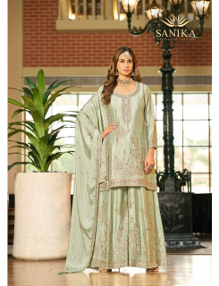 Sanika Fashion Nazrana Designer Wedding Party Salwar Suits Catalog at Wholesale Rate