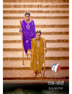 Anju Fabrics Raj Kothi Readymade Dress Catalog at Wholesale Rate